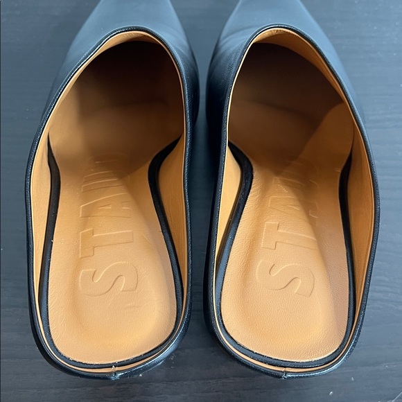 Staud Wally black leather mules low heel - Picture 7 of 12